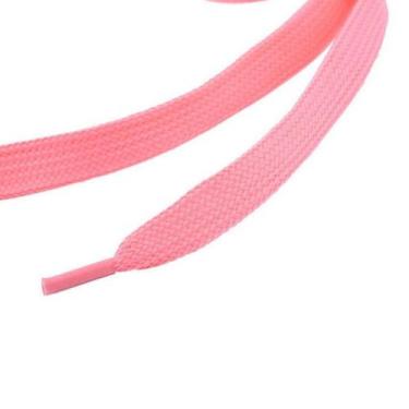 Imagem de 1 par de Cadarço Chato Poliéster 1,40 Cor de Rosa - Home Goods