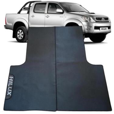 Imagem de Tapete caçamba emborrachado hilux cabine dupla 2005 2006 2007 2008 200