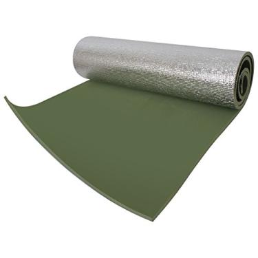 Imagem de Rothco Thermal Reflective Olive Drab Sleeping Pad with Ties