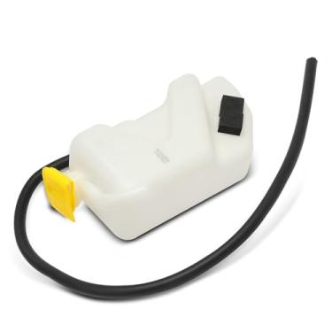 Imagem de A-Premium Reservatório de recuperação de transbordamento de refrigerante do motor [com tampa e tubulação] Compatível com Dodge Caravan 1997 1998 1999 2000 Mini Van de passageiros