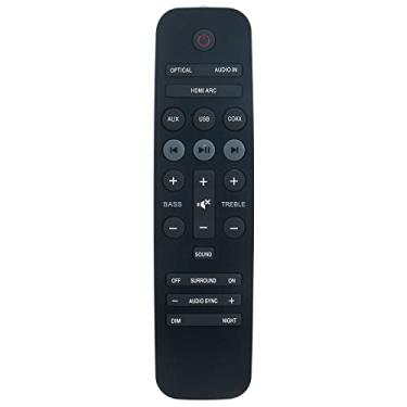 Imagem de 996580000772 Controle remoto de substituição aplicável para Philips Sound Bar HTL2153B HTL2153B/F7 HTL2163B HTL2163B/F7