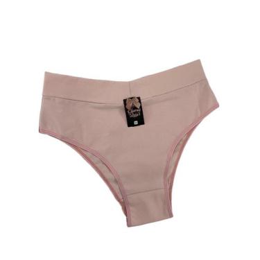 Imagem de Kit 2 Calçola Cotton Conforto Cintura Alta Algodão Senhora Pos Parto -