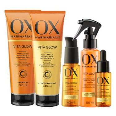 Imagem de Kit Ox Vita Glow Duo 240Ml  Finalizadores - OX COSMÉTICOS