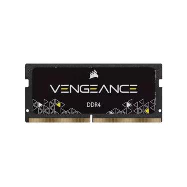 Imagem de Corsair Memória Vengeance SODIMM 32 GB (1 x 32 GB) DDR4 3200 MHz CL22 para Laptop/Notebooks (Intel 11ª Geração Core Processadores Suportados) Preto, Modelo: CMSX32GX4M1A3200C22