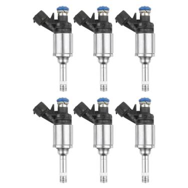 Imagem de 6 peças injetor de combustível compatível com Nissan Pathfinder Infiniti JX35 QX60 3.5L 2016-2020 substitui 16600-6KA0A 166006KA0A