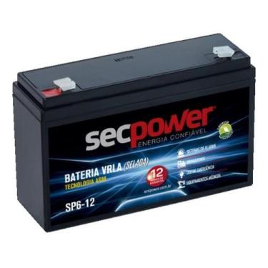 Imagem de Bateria 6v 12ah Para Moto Elétrica Infantil Brinquedos Moto Elétrica C