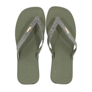Imagem de Chinelo Melissa Sun Long Beach II Verde Glitter