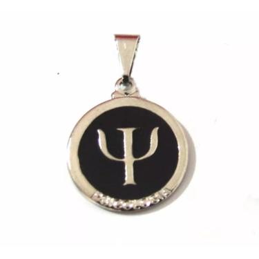 Imagem de Pingente Psicologia Psicologa Medalha Níquel