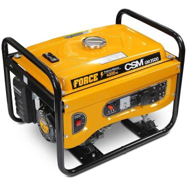Imagem de Gerador Gasolina 4T Partida Manual Bivolt 6,5HP Máx 4Kva GM3500 CSM