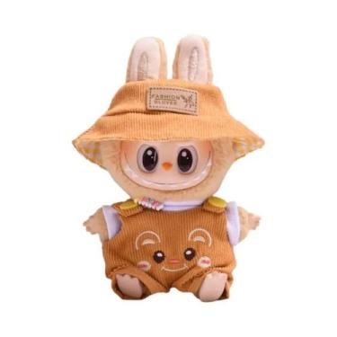 Imagem de Conjunto De Vestido Com Alças Escurecidas E Calças Labubu Para Mulhere