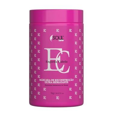 Imagem de Máscara de Reconstrução Capilar Profissional Engorda Cabelo – Cauterização e Queratina SOS Soul Care (1kg)