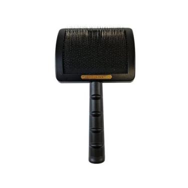 Imagem de Rasqueadeira MBS Colors Com Pinos Firmes - Preta - G - MBS Pro Groomin