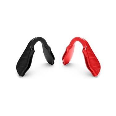 Imagem de ToughAsNails 2 peças de almofadas de nariz de substituição de ajuste padrão para óculos de sol Oakley Radar Path/RadarLock Path/Radar EV Path XS preto e vermelho
