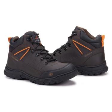 Imagem de Bota Segurança EPI/C.A Gogowear 100% Couro ref Jungle Café, cafe, 44