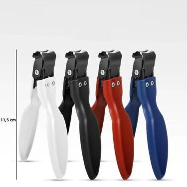 Imagem de Cortador De Unhas De Aço Inoxidável Com Borda Afiada Para Manicure E P