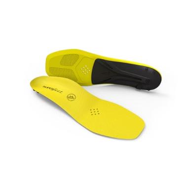 Imagem de Superfeet Palmilhas de desempenho de hóquei - inserções de fibra de carbono para patins de hóquei - nível profissional, Amarelo Blaze, Skate 9-10