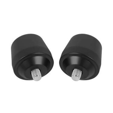 Imagem de WORLDMOTOP Pegas de extremidade da barra do guidão da motocicleta pesos dos plugues de substituição para Yamaha YZF-R1 YZF R1 2015-2019