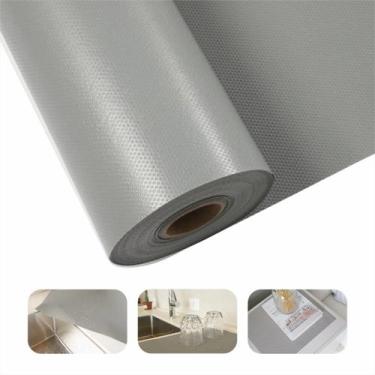 Imagem de Forro para Armário de Cozinha Gavetas Protetor Antiderrapante Rolo 50c