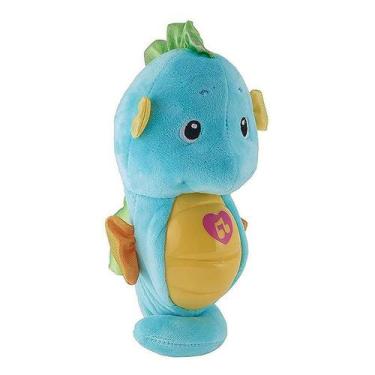Imagem de Pelúcia Cavalo-marinho Divertido com Luz e Som Fisher-Price DGH82 - Ma