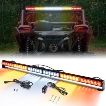 Imagem de WeiSen Barra De Luz Estroboscópica Traseira Multifuncional 36" Com Freio Ré E Carga Compatível Caminhões Atv Polaris Rzr Maverick X3 Talon Yxz Wildcat Sxs