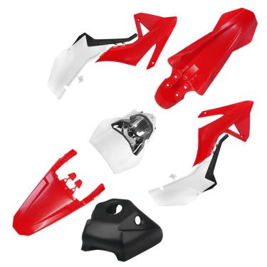 Imagem de Kit Plástico Carenagem C/ Farol Amx Adventure Xr 250 Tornado