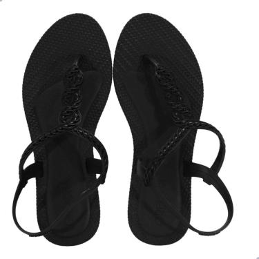 Imagem de Sandália Rasteira Grendha  Elegant Preto