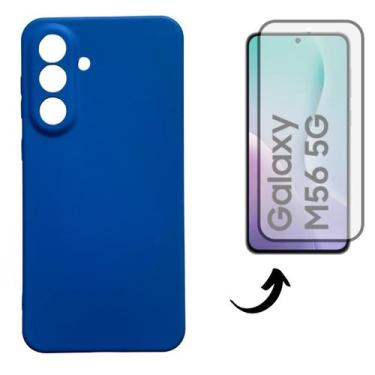 Imagem de Capa + Pel Vidro 3D Compatível Para Samsung Galaxy M56 5G - Db