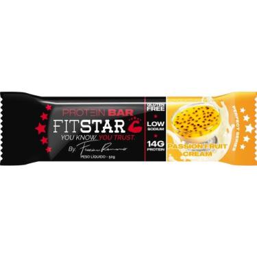 Imagem de Protein Bar Fitstar Passion Fruit Cream 45grs - Musse da Vovó Maracujá