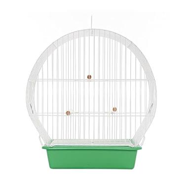 Imagem de Gaiola para Pássaros Arco Top Verde Monaco