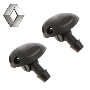 Imagem de Par Brucutu Bico Agua Parabrisa Sandero Logan Duster 98 A 12