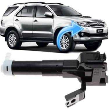 Imagem de Esguicho Brucutu Farol Hilux Sw4 Srv 2012 À 2015 - Direito