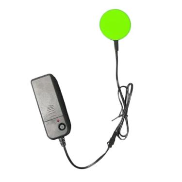 Imagem de Generic Painel de esqueleto com olhos brilhantes, lâmpada El Lights, adereços de Halloween, painéis El Light LED com olhos brilhantes para festa temática de, Verde 2cm