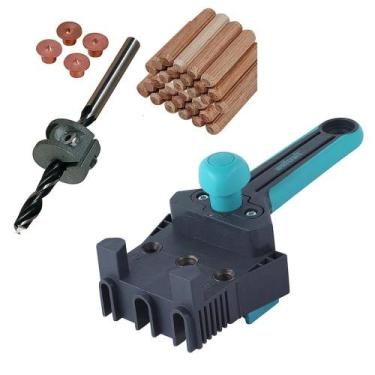 Imagem de Kit Gabarito para Furação Cavilha 4640 e Cj para cavilhar de 6mm 2916 