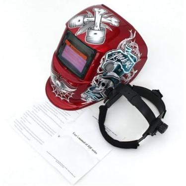 Imagem de Capacete De Soldagem Solar Com Escurecimento Automático Arc Tig Mig Máscara Lente De Solda De Solda