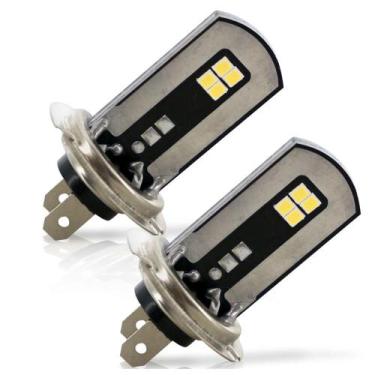 Imagem de Lâmpada LED H7 Slim 6.500K 12V a 24V Luz Branca - Autopoli
