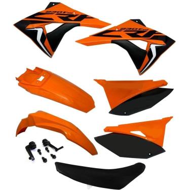 Imagem de Kit Plástico Biker Next Crf 230 Adesivos E Banco Avtec