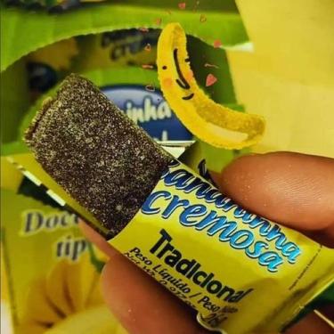 Imagem de 02 UNIDADES Bananinha Doce Tipo Caseiro Saboroso Sem Glúten A Melhor -