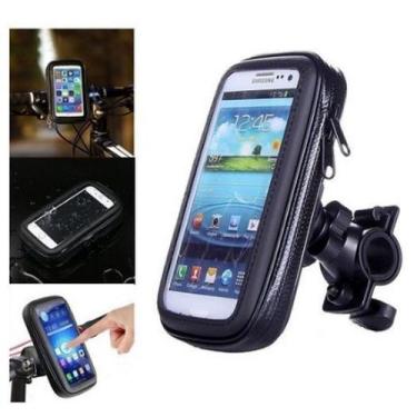 Imagem de Suporte Celular De Guidao Para Bike Bicicleta Gps 360 - Tomate