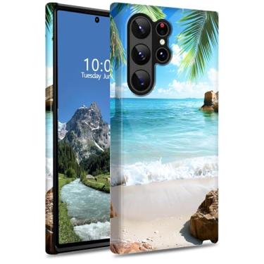 Imagem de DIGTIALL Capa para celular Samsung Galaxy S24 Ultra 6,8 polegadas, capa protetora híbrida de camada dupla para PC rígido e silicone, resistente, à prova de choque, para Samsung Galaxy S24 Ultra