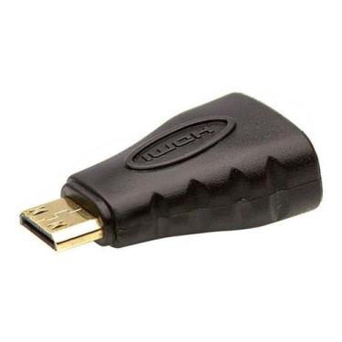 Imagem de Adaptador Mini Hdmi Para Hdmi 90/180 Graus - Cirilo Cabos