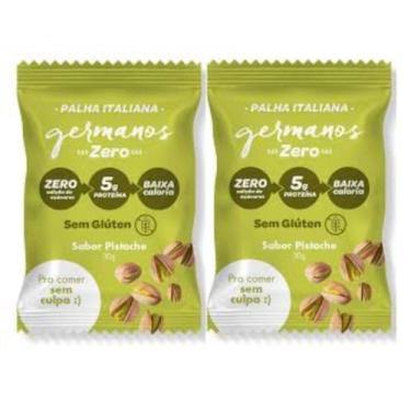 Imagem de Kit 2 Palha Italiana Germanos 5g de Proteína Zero Adição de Açúcares S