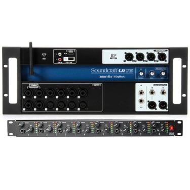 Imagem de Kit Mesa Digital Soundcraft Ui16 + Amplificador De Fone Af8