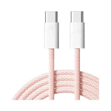 Imagem de Cabo Colorido USB C Para Tipo C De Carregamento Rápido 60W Para iPhone