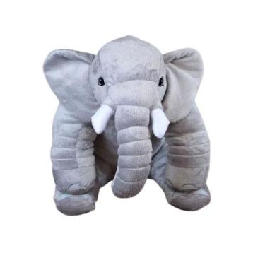 Imagem de Pelúcia Para Bebê Elefante News Almofada Travesseiro Menino Menina 60 