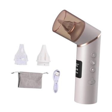 Imagem de oshhni Secador de ouvido removedor de fluido de ar quente suave mini soprador elétrico auxiliar de secagem de água de ouvido ferramenta de remoção de água, Cinza