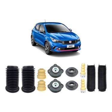 Imagem de Kit Batente Suspensão Dianteira Traseira Fiat Argo 2017/20