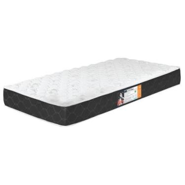 Imagem de Colchão Solteiro Espuma D33 88x188x23cm One Face Black&ampWhite Air - 