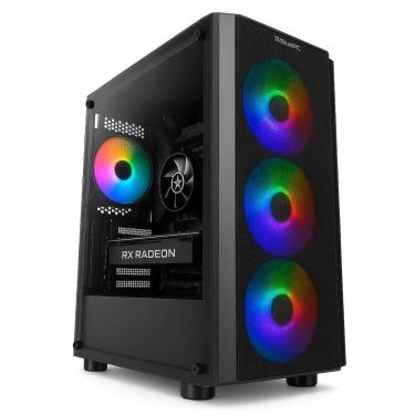 Imagem de PC Gamer BluePC FRAG, AMD Ryzen 5 8400F AM5, Radeon RX 580 8GB, B650, 