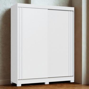 Imagem de Guarda Roupa Solteiro Flex Ripado 2 Portas de Correr Rudá Móveis Castro