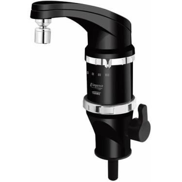 Imagem de Torneira Elétrica Fame Elegance 4t De Bancada Preta 220V, 220V, Preto